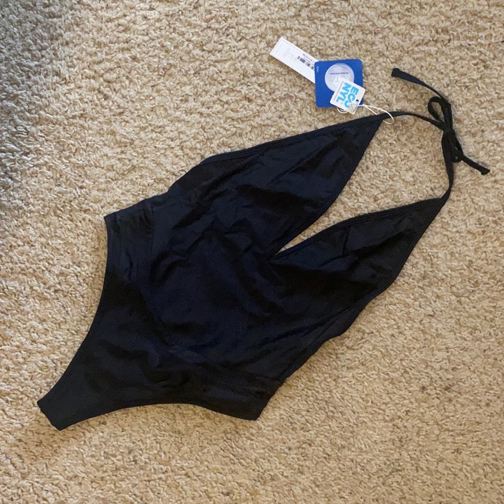 Fae Swim Sveta Halter One Piece, NWT